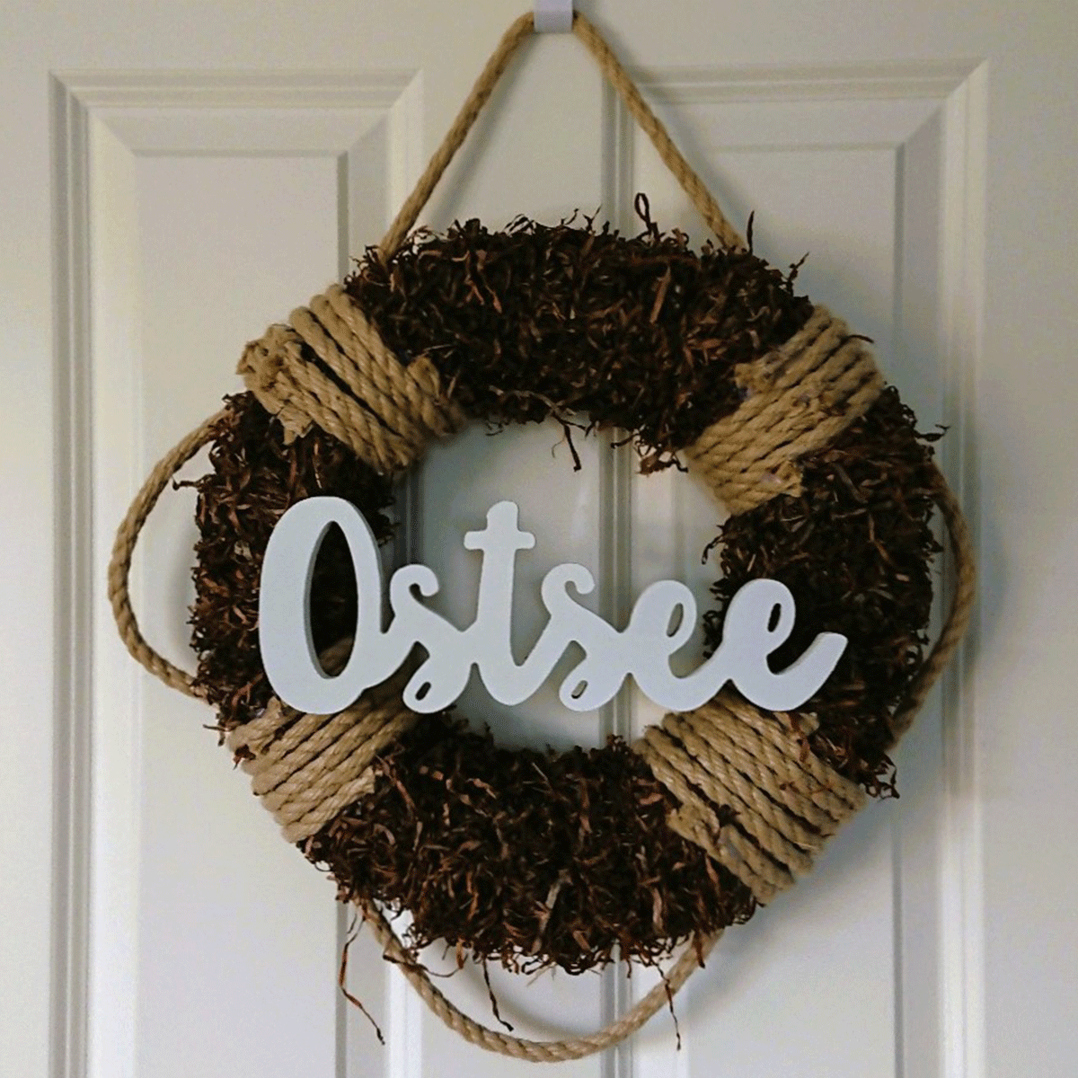 Ostsee Schriftzug maritime Deko für Tisch und Regal